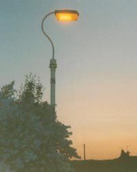 SOX streetlight in Wrexham, U.K.